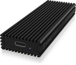 Raidsonic Icybox External Enclosure m.2 Nvme SSD USB-C Black 