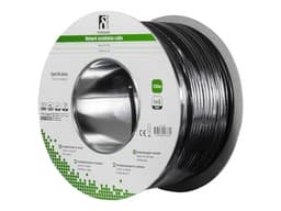 Deltaco Installation Cable Outdoor Ingen Cat6 100m. Sort