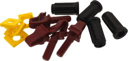 Direktronik Rackstuds V2 Red/Brown 20-Pack 
