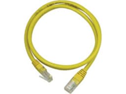 Deltaco Koblingskabel RJ-45 Cat6 0.5m Gult