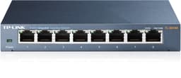 Tp-link TL-SG108 nettverkssvitsj Uhåndtert L2 Gigabit Ethernet (10/100/1000) Sort 