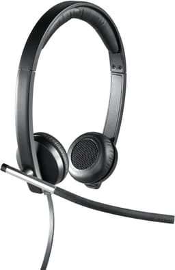Logitech H650e 5-pakkaus USB A-tyyppi Hopea Musta
