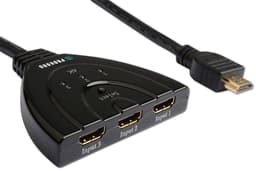 Prokord HDMI Switch 3-Port 4K@60Hz HDMI 3 x HDMI Svart