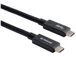 Prokord CABLE USB 3.1 TYPE C MALE-MALE 2.0M BLACK GEN1 3A 2m USB-C USB-C Zwart