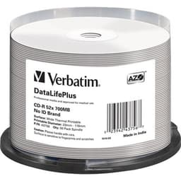Verbatim DataLifePlus Professional CD-R 700MB 50pc(s)