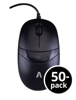Acutek Wired Standard Mouse M20w 50-pcs USB Type-A