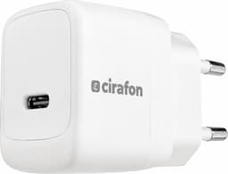 Cirafon Pikalaturi Micro 30W USB-C Valkoinen