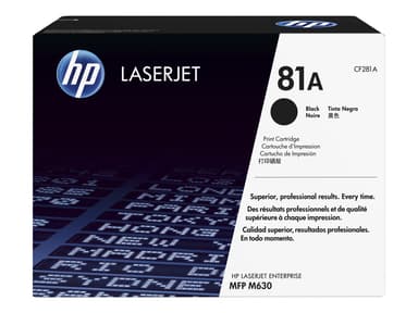 HP Värikasetti Musta 81A 10.5K - CF281A 