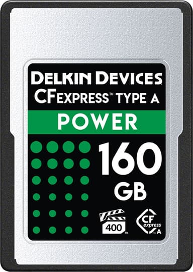 Delkin Power Cfexpress Card Vpg400 Type A R880/w790 160gb 