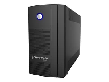 Powerwalker Basic VI 1000 SB UPS-enhed Interaktivt indgangsstik 1 kVA 600 W 3 AC stikkontakt(er) 