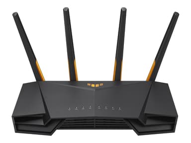 ASUS TUF Gaming AX3000 V2 draadloze router Gigabit Ethernet Dual-band (2.4 GHz / 5 GHz) Zwart, Oranje 