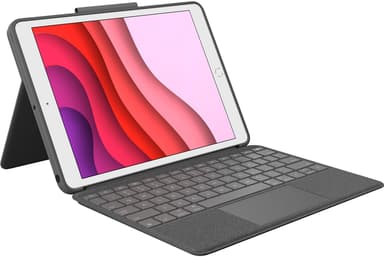 Logitech Combo Touch iPad 10.2" 7th gen, iPad 10.2" 8th gen, iPad 10.2" 9th gen Pohjoismainen Grafiitti