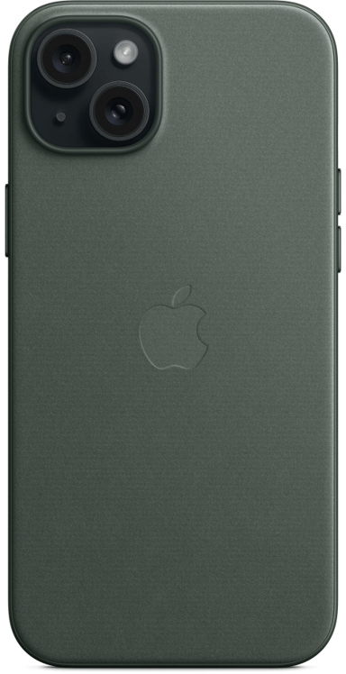Apple Finewoven Case With Magsafe iPhone 15 Plus Vihreä