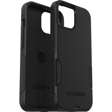 Otterbox Commuter iPhone 13, iPhone 14, iPhone 15, iPhone 16e Musta