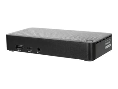 Targus Universal USB-C DV4K DP USB 3.2 Gen 1 (3.1 Gen 1) Type-A + Mini DisplayPort 1.2 3,5mm, DisplayPort, RJ-45, USB 3.2 Gen 1 (3.1 Gen 1) Type-C, USB Type-C