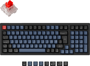 Keychron K4 Pro QMK/VIA K Pro Red 