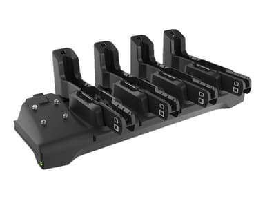 Zebra Charger 4-Slot - ET4X 10" Svart