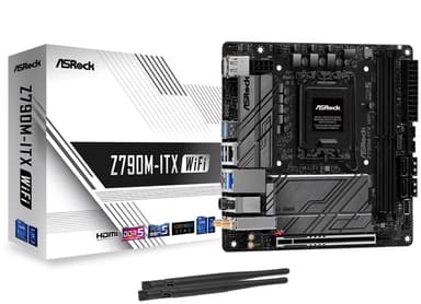 ASRock Z790M-ITX WiFi Intel Z790 LGA 1700 Mini-ITX LGA 1700 Mini-ITX Moderkort