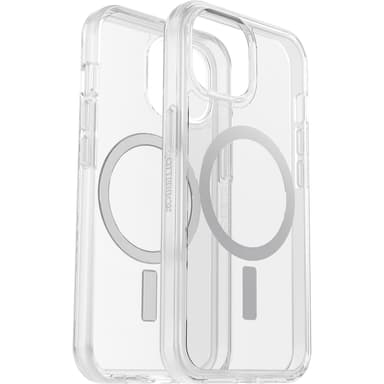Otterbox Symmetry Clear Magsafe iPhone 13, iPhone 14, iPhone 15, iPhone 16e, iPhone 17e Gjennomsiktig