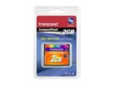 Transcend Flash-minneskort 2GB CompactFlash MLC