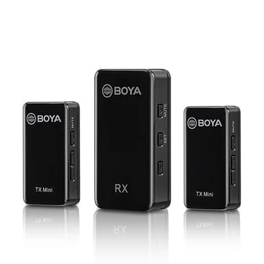 Boya BY-XM6-S2 Mini Tådlöst Mikrofonsystem 