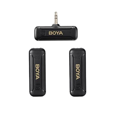 Boya BY-WM3T2-M2 trådløst mikrofonsystem 3.5mm TRS 