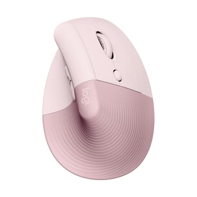 Logitech Lift RF Wireless + Bluetooth Hiiri Vaaleanpunainen