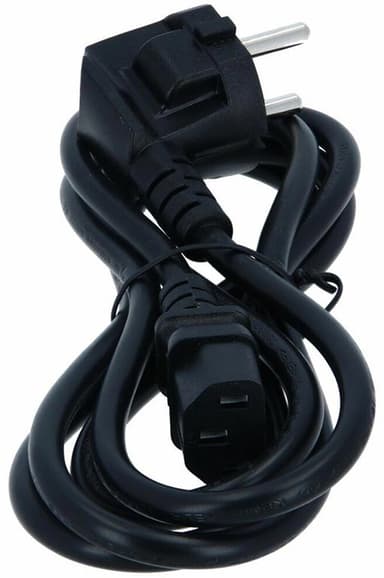 HPE strömkabel 1.8m C13 coupler CEE7/7 Svart