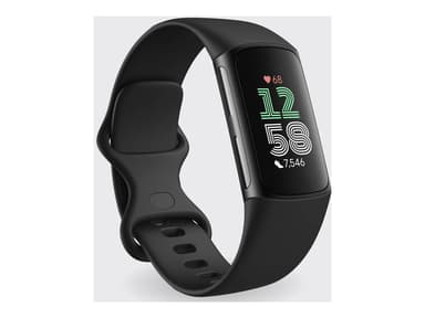 Fitbit Charge 6 Black Aluminum Case 