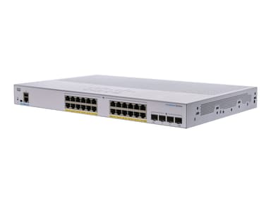 Cisco CBS350 24G 4SFP+ PoE 195W Managed Switch - (Fyndvara klass 2) 