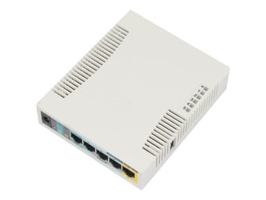Mikrotik RB951Ui-2HnD Valkoinen Power over Ethernet -tuki 
