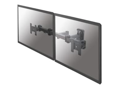 Neomounts FPMA-W960D - Monitorarm Wandsteun voor twee flat screens tot 27" - Zwart 