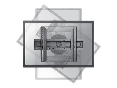Neomounts LED-WR100BLACK - TV Wandsteun - 360 graden - voor flat screens t/m 75" - Zwart 