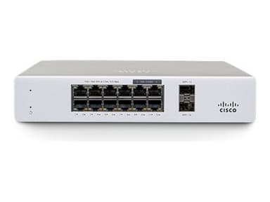 Cisco Meraki MS130-12X 12-Port Cloud Managed PoE 240W Switch 