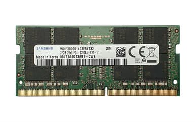 Samsung M471A4G43AB1-CWE geheugenmodule 32 GB 1 x 32 GB DDR4 3200 MHz 32GB 3200MHz DDR4 260-pin SO-DIMM