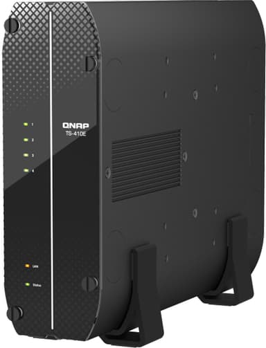 QNAP TS-410E NAS Tower Intel® Celeron® J6412 8 GB 0 TB QNAP QTS Svart 
