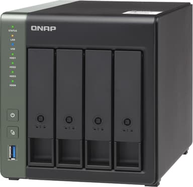 QNAP TS-431X3 NAS Tower Ethernet LAN Zwart Alpine AL-314 