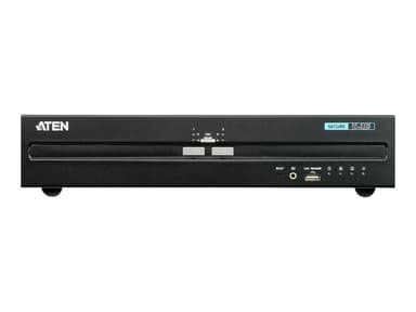 Aten 2-Poorts USB DisplayPort Dubbelvoudige Weergave Beveiligde KVM Schakelaar (Voldoet aan PSS PP v3.0) 