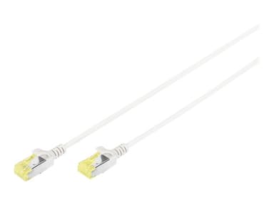 Digitus Slim Patch Cord LSZH RJ-45 Cat 6A 10m Harmaa