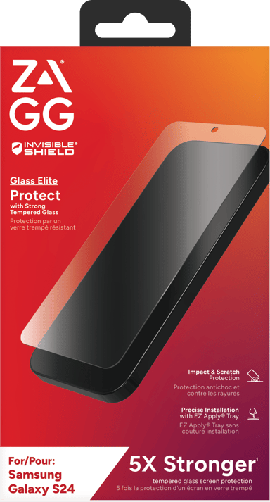 Zagg InvisibleShield Glass Elite B Samsung Galaxy S24 Screen Samsung Galaxy S24