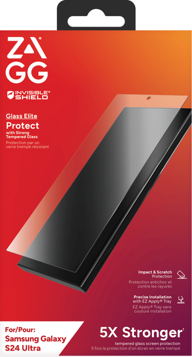 Zagg InvisibleShield Glass Elite B Samsung Galaxy S24 Ultra Screen Samsung Galaxy S24 Ultra