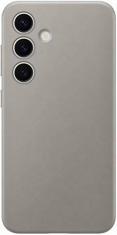 Samsung Vegan Leather Case Samsung Galaxy S24 Taupe / brun