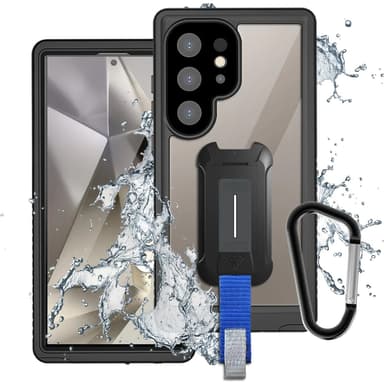 Armor-X Waterproof Case Samsung Galaxy S24 Ultra Musta