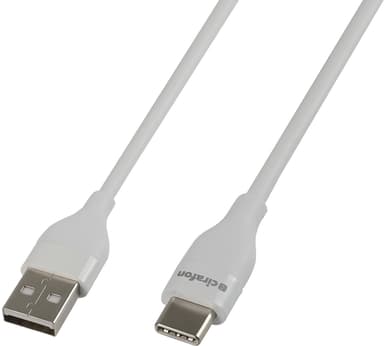 Cirafon Sync/charge Cable Am To Cm 2.0m - White#klon 1.3m USB-A USB-C Valkoinen