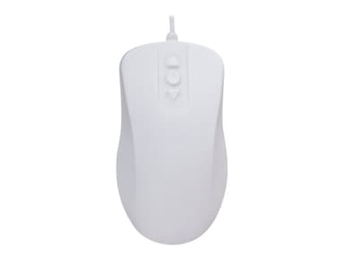 Contour Design Active Key ClassicClean Medical IP68 Scroll Buttons USB-A Mus Hvit