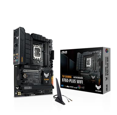 ASUS TUF Gaming B760M-PLUS WIFI LGA 1700 Micro-ATX Hovedkort