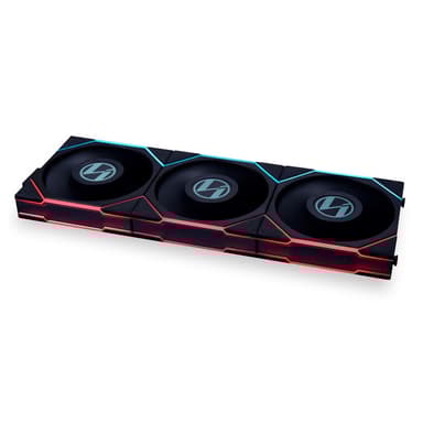 Lian-Li UNI TL120 LCD 3-P Ventilator Sort