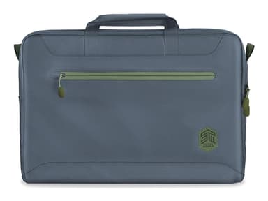 STM ECO Brief 16'' 16" Gerecycled polyester Blauw, Groen