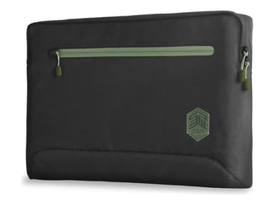 STM ECO Sleeve 16'' 16" Kierrätetty polyesteri Musta Vihreä