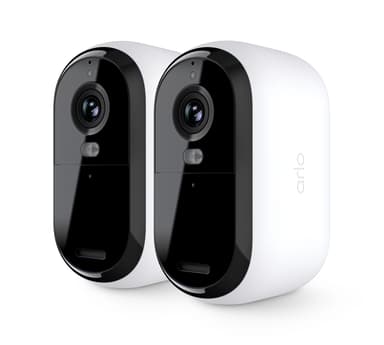 Arlo Essential 2 2K Utomhus Kamera Vit 2-Pack 